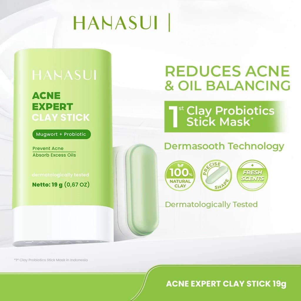 Hanasui Clay Stick Mask - Acne Expert 19gr