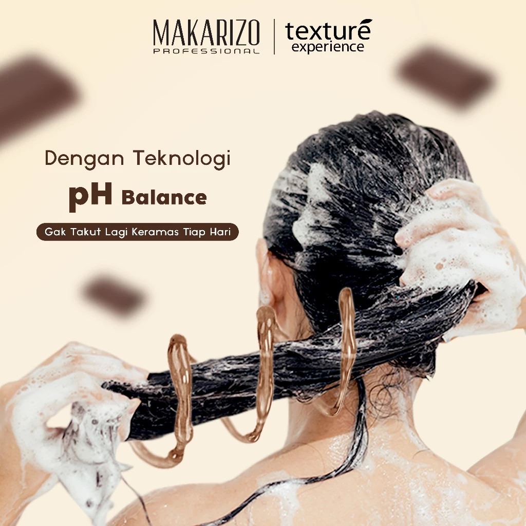Makarizo Professional Texture Experience Shampoo 250ml - Black Chocolate