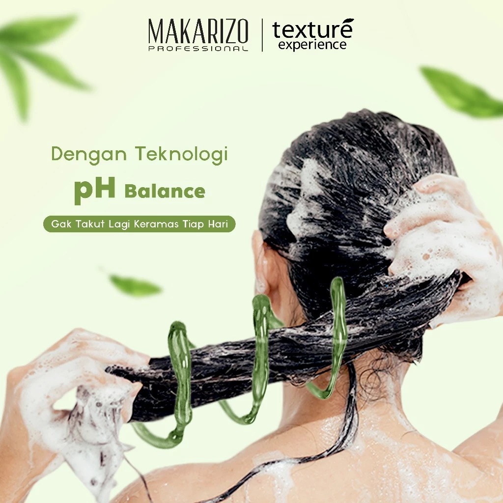 Makarizo Professional Texture Experience Shampoo 250ml - Green Tea Butter