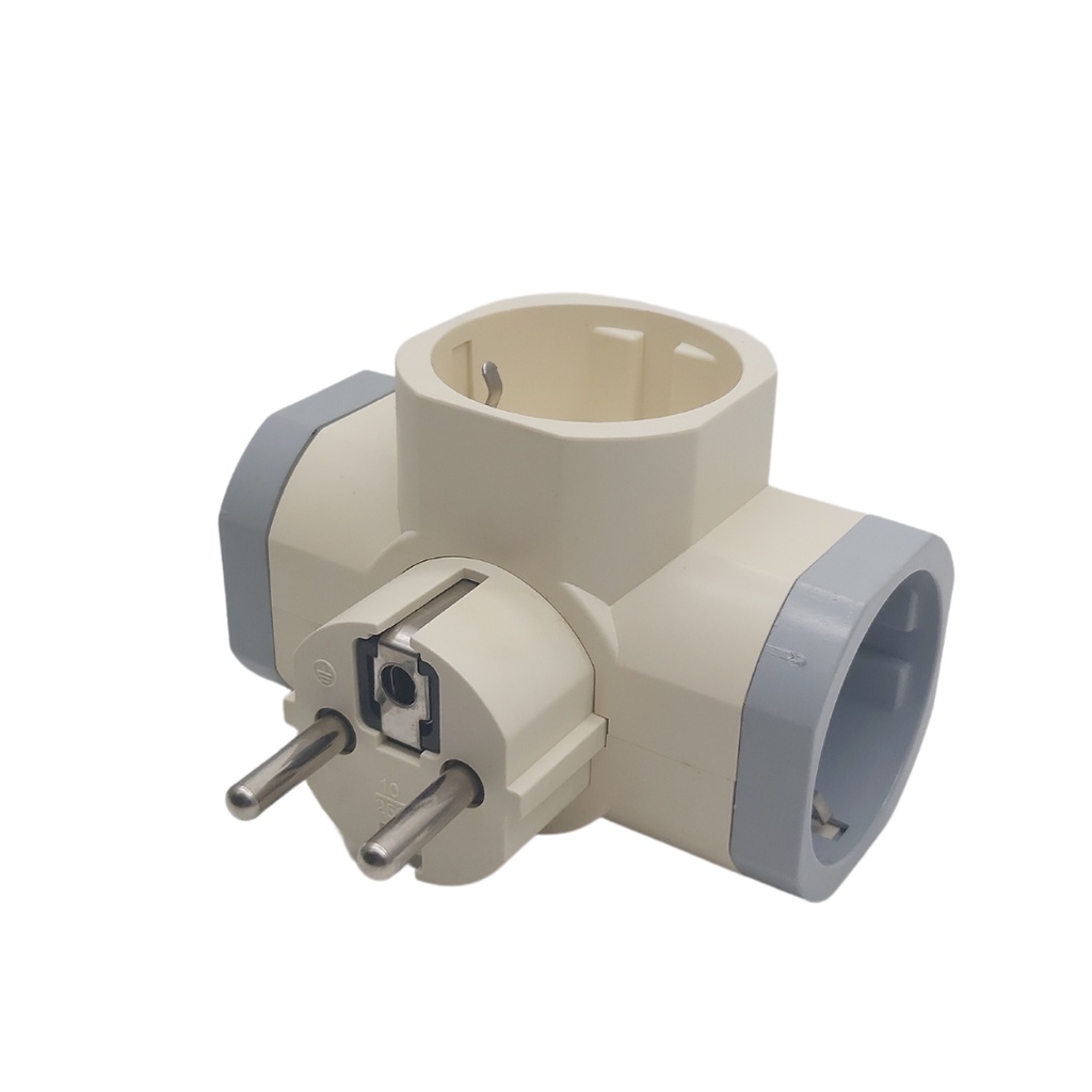 Mitsui MB275 Rigel Steker T 3 Lubang (Stop Kontak Non-Saklar)