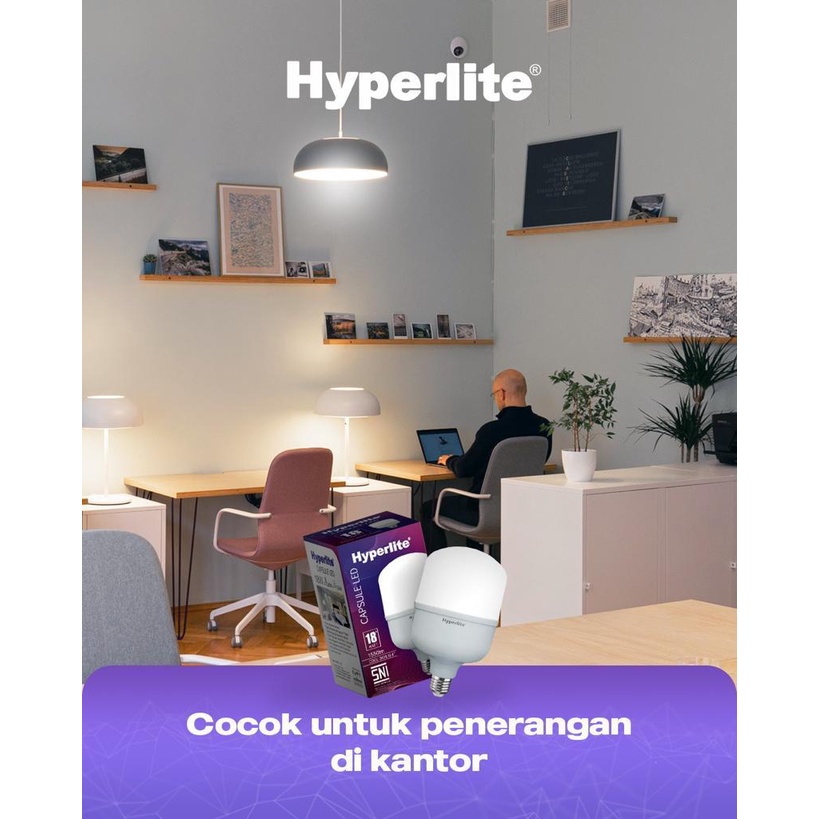Hyperlite Capsule LED 26W CDL 26 Watt (Lampu Kapsul)