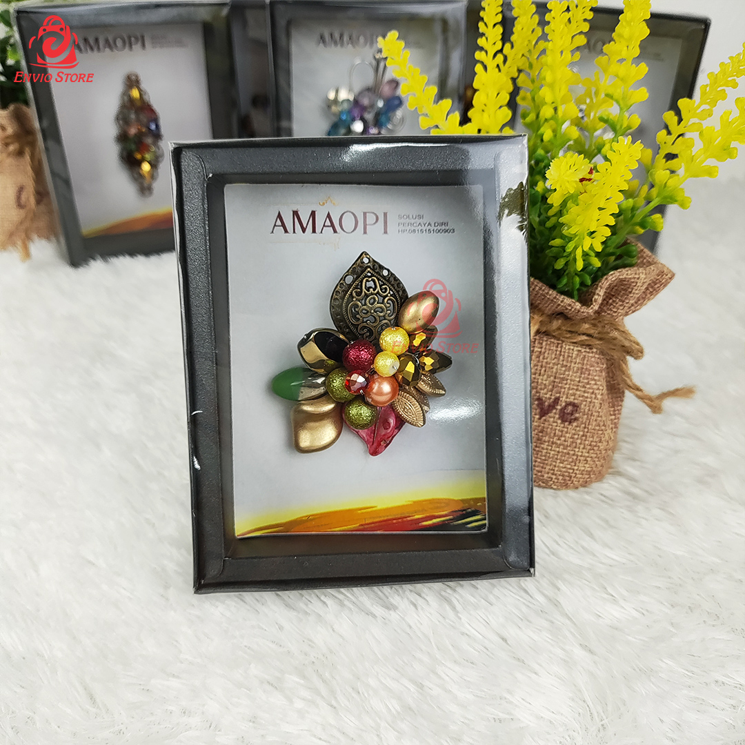 AMAOPI Bros Etnik + Box Exclusive (Bros Hijab / Jepit / Peniti)