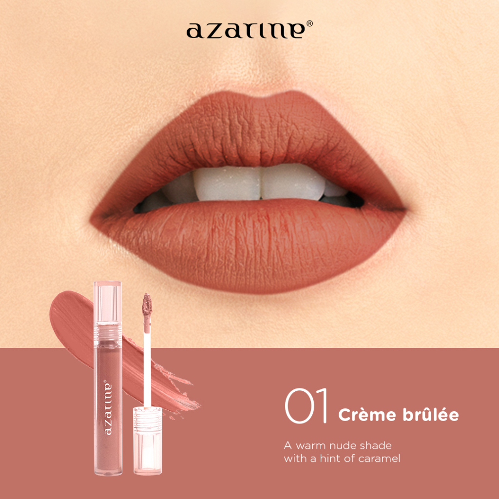 Azarine Velvety Lippie Cream - Crème Brulee *