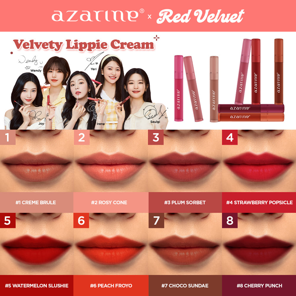 xxx Azarine Velvety Lippie Cream - Peach Froyo xxx