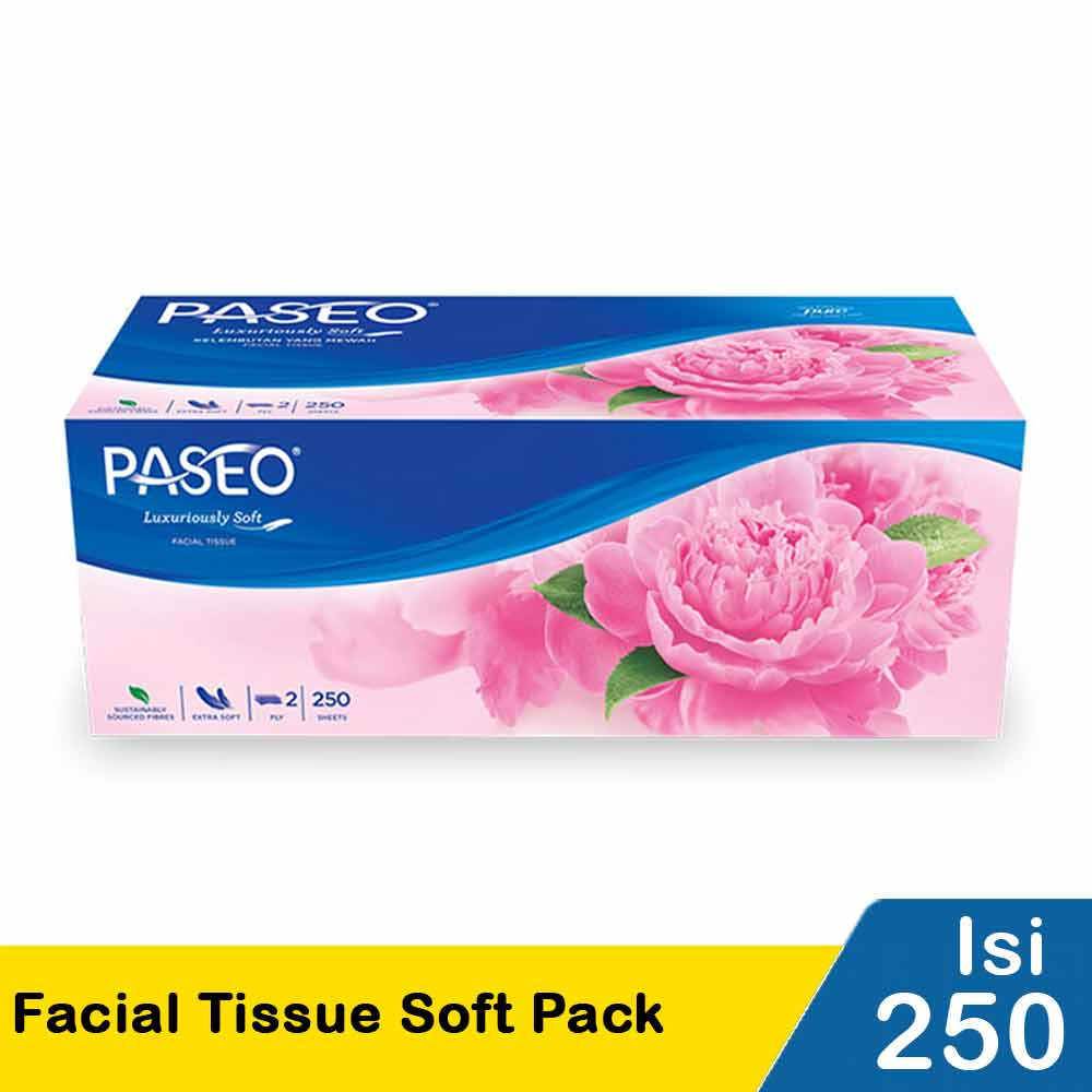Tissue Paseo Luxuriously Extra Elegant Soft Pack 250s