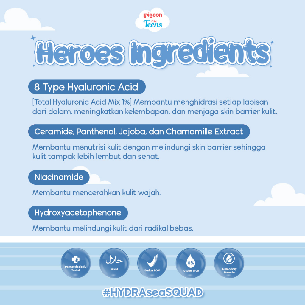 Pigeon Teens Serum 20ml - Hydra Squad