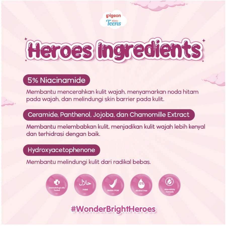 Pigeon Teens Serum 20ml - Bright Heroes