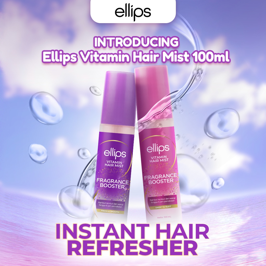 Ellips Vitamin Hair Mist Fragrance Booster - Sweet & Silky 100ml
