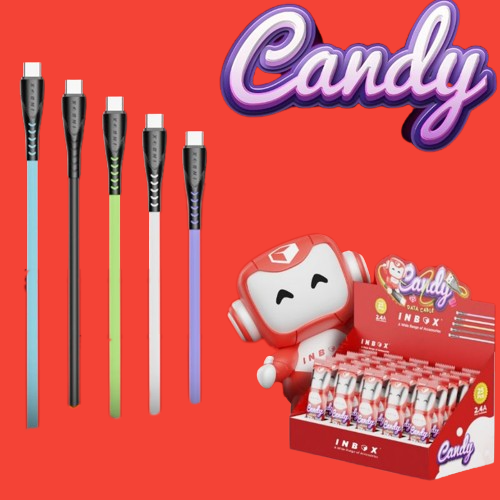 Inbox Kabel Data Candy - Type-C 2.4A