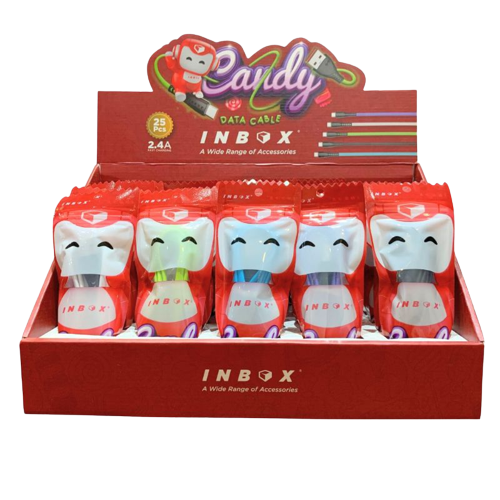 Inbox Kabel Data Candy - Type-C 2.4A