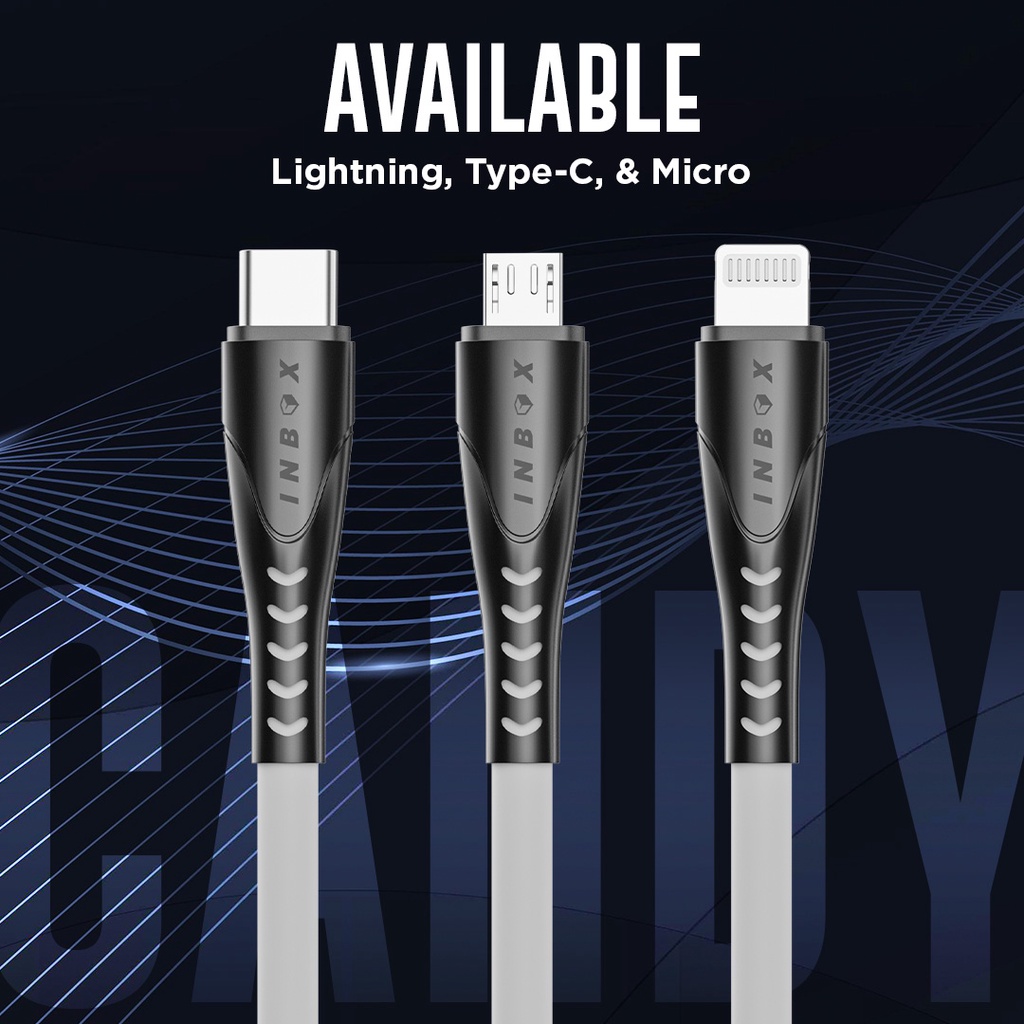 Inbox Kabel Data Candy - Type-C 2.4A