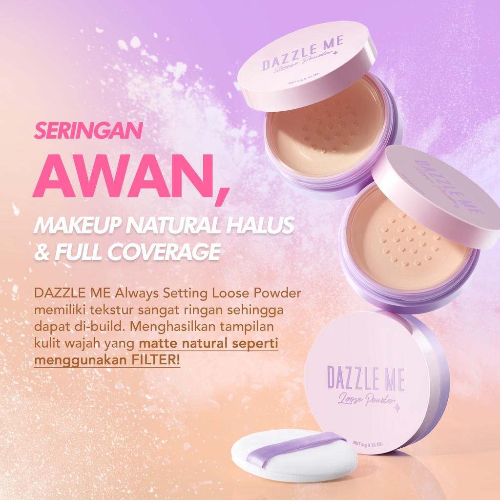 DAZZLE ME Always Setting Loose Powder 03 Almond Kiss
