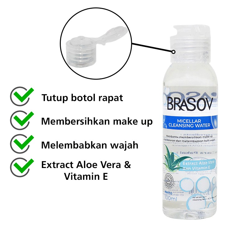 Brasov Micellar Cleansing Water 100ml Brasov Micellar Cleansing Water 100ml