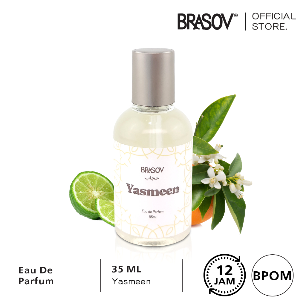 Brasov Hijab Parfum EDP 35ml - Kuning Yasmeen (Floral) Brasov Hijab Parfum EDP 35ml - Kuning Yasmeen (Floral)