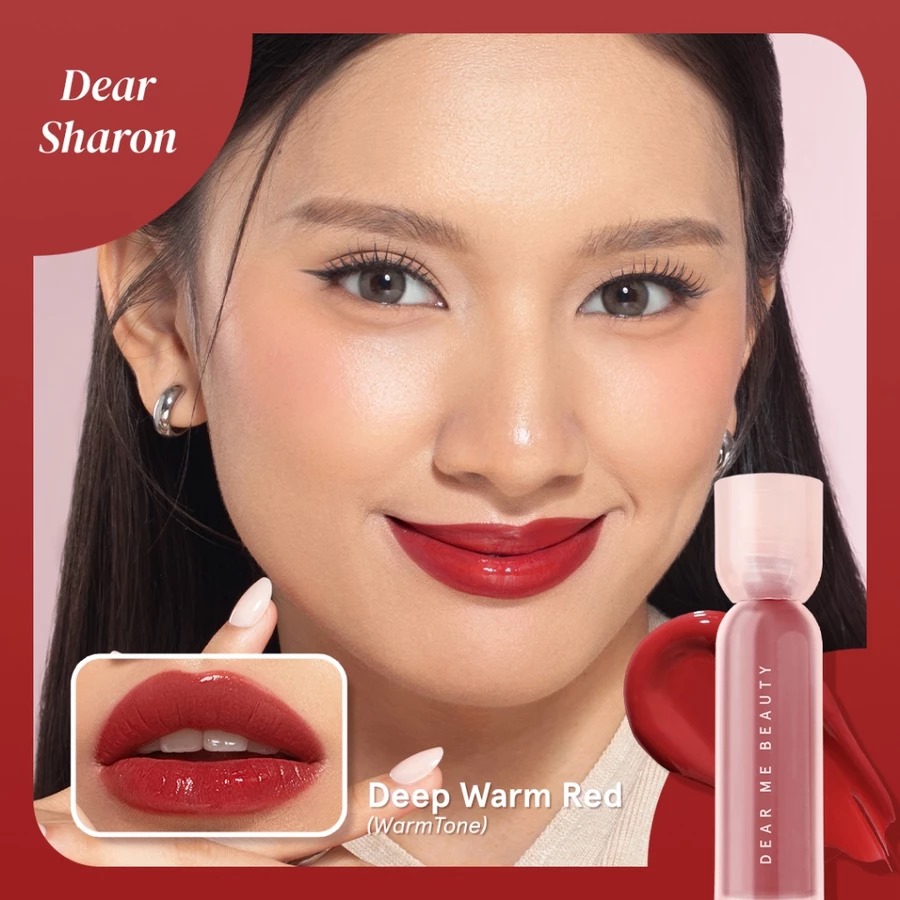 Dear Me Beauty Hydraglow Lip Stain 3.5ml - Dear Sharon Dear Me Beauty Hydraglow Lip Stain 3.5ml - Dear Sharon