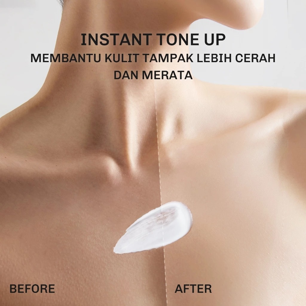 Lavojoy Let It Glow Daily Shine Body Serum Instant Tone Up SPF 20 PA++ Delicate Rose 180ml - 01 Cream Beige