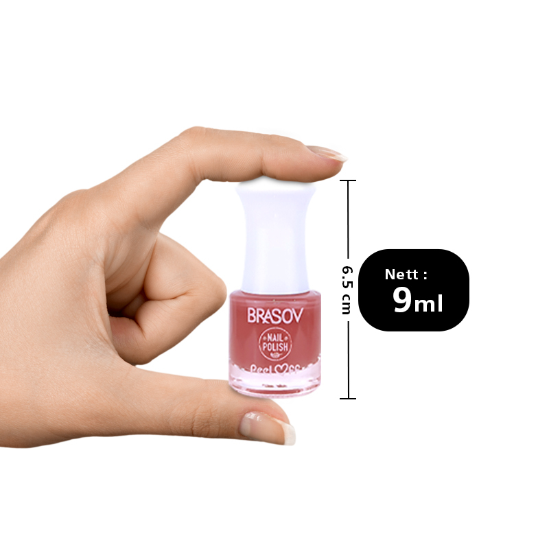 Brasov Nail Polish Peel Off 2.0 9ml (Cat Kuku / Kutek)