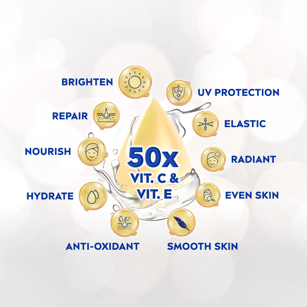 Nivea Extra Bright C&E Vitamin Lotion 180ml