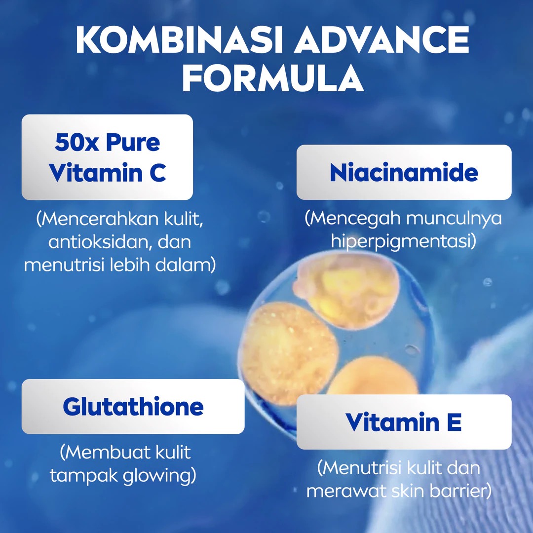 Nivea Vitamin Body Serum Extra Bright C&E UV Filter 170ml