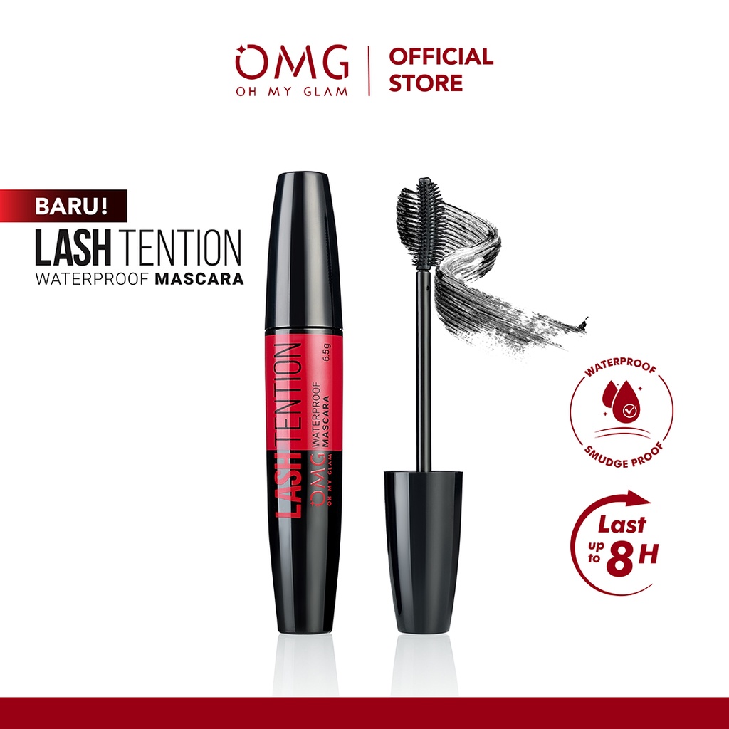 Oh My Glam Lashtension Waterproof Mascara 6.5gr (OMG)