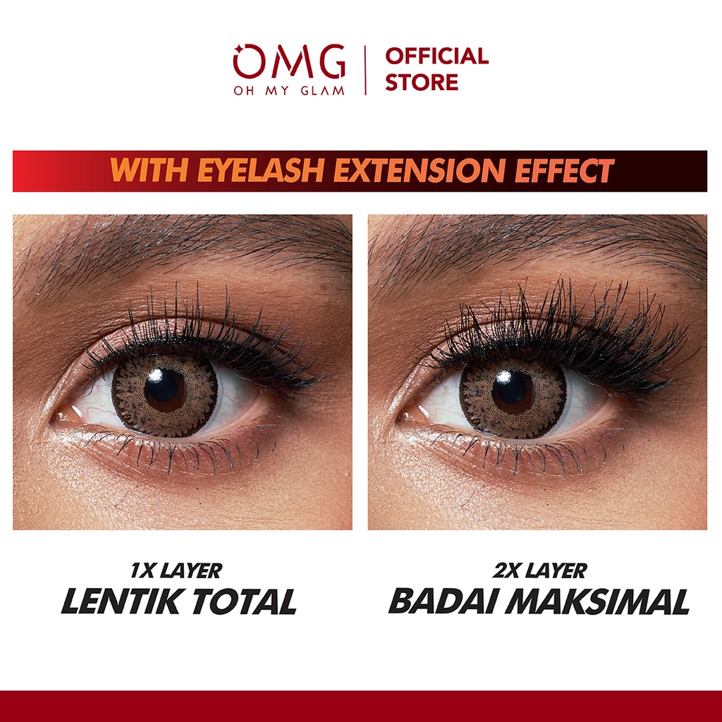 Oh My Glam Lashtension Waterproof Mascara 6.5gr (OMG)