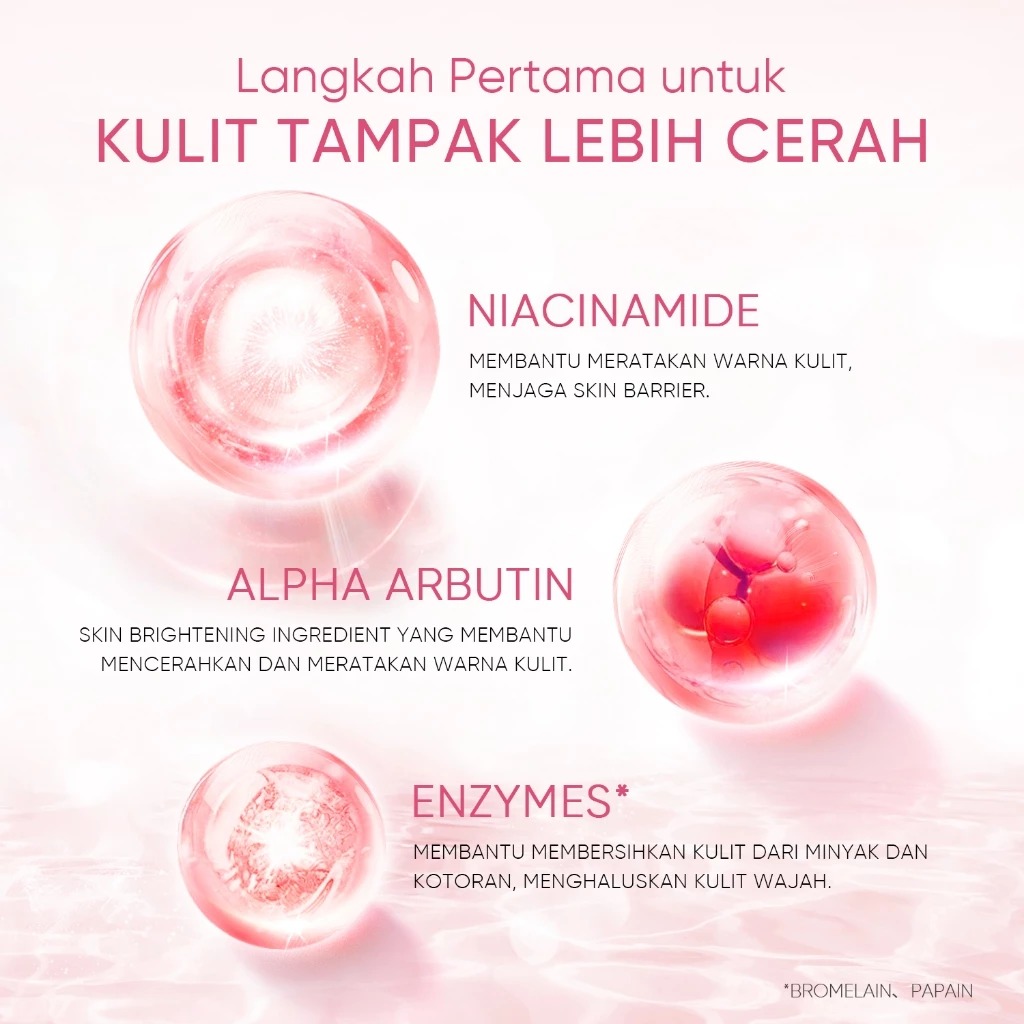 Skintific Niacinamide Brightening Cleanser 60ml