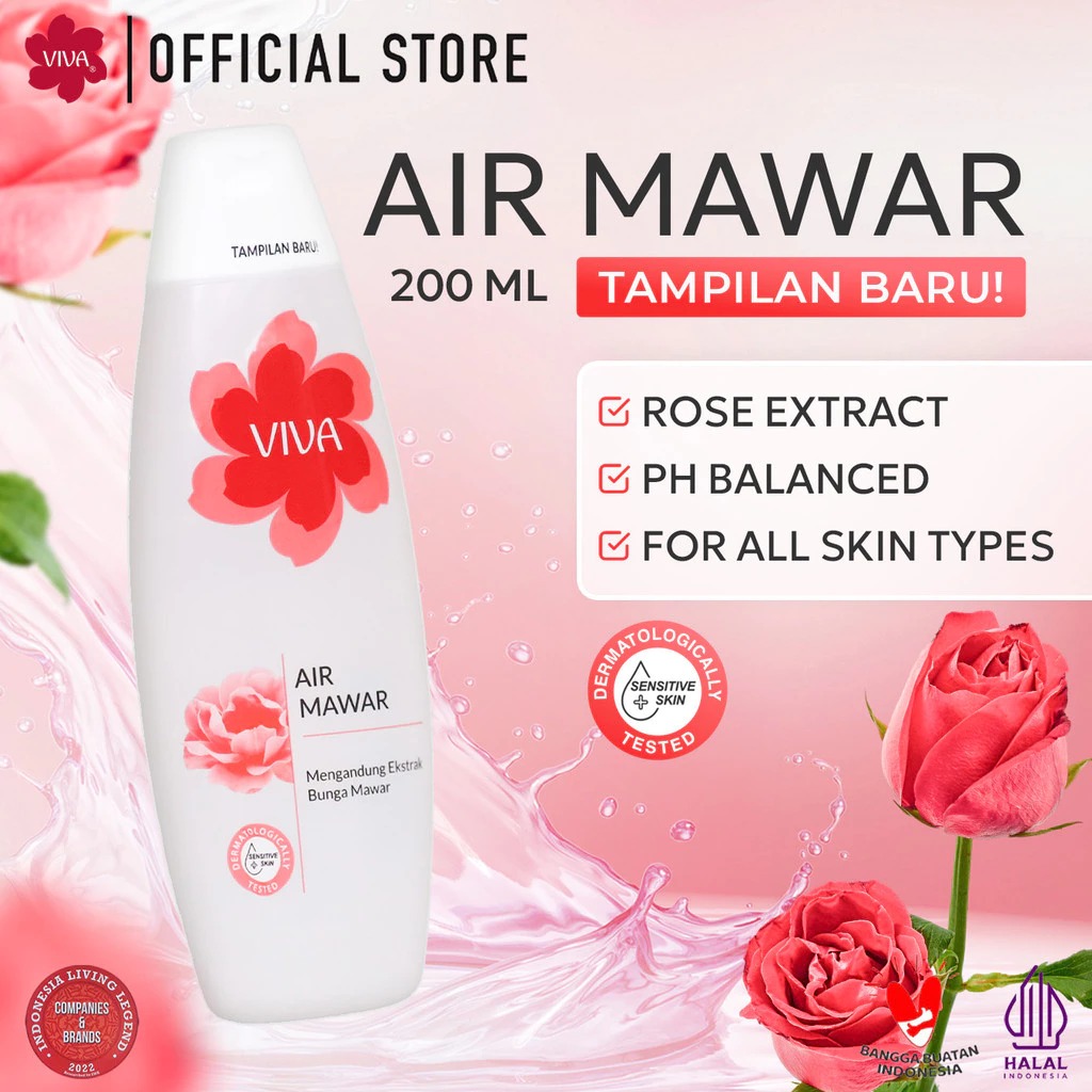VIVA Air Mawar 200ml
