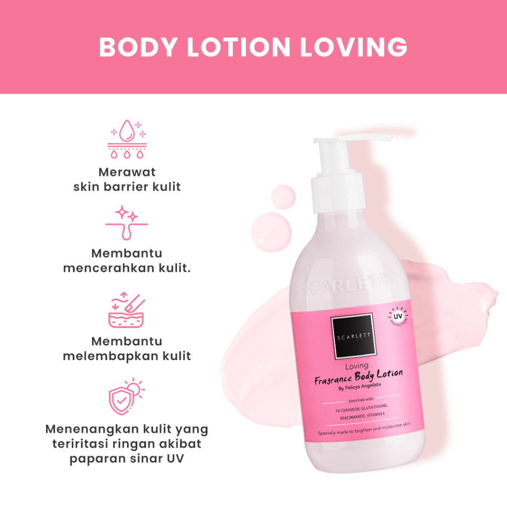 SCARLETT Fragrance Body Lotion Loving 300ml