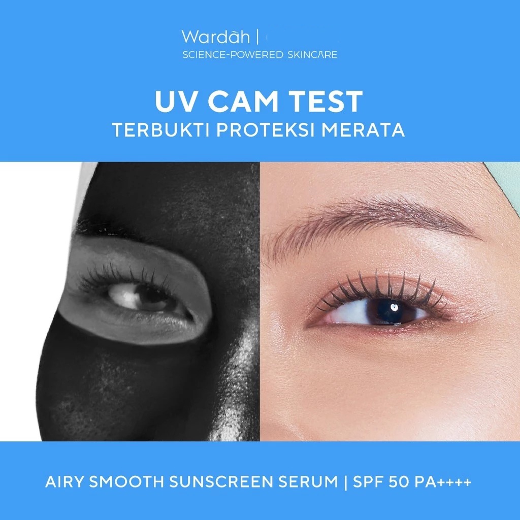 Wardah UV Shield Airy Smooth Sunscreen Serum SPF 50 PA++++ 25ml