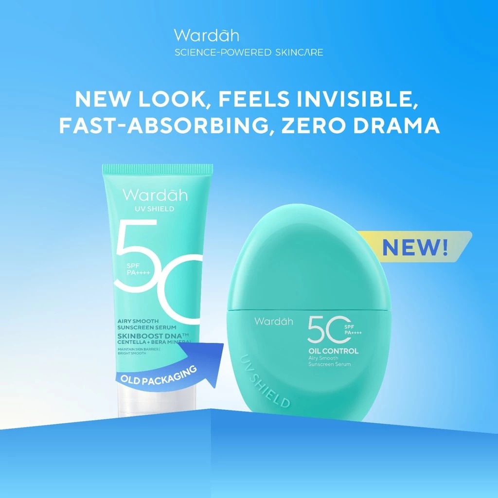 Wardah UV Shield Airy Smooth Sunscreen Serum SPF 50 PA++++ 40ml