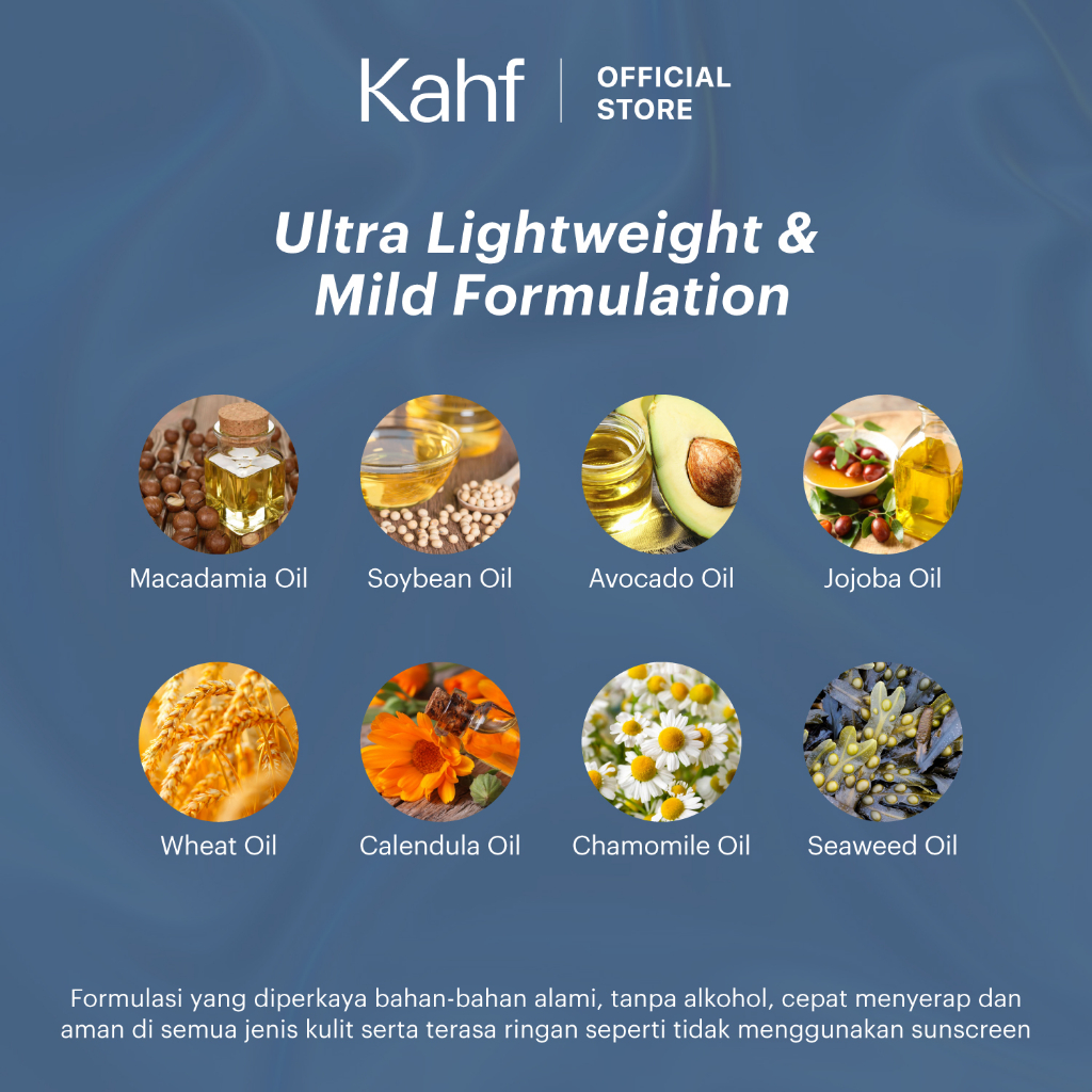 Kahf Invisible Matte Sunscreen Stick SPF 50 PA++++ 22gr