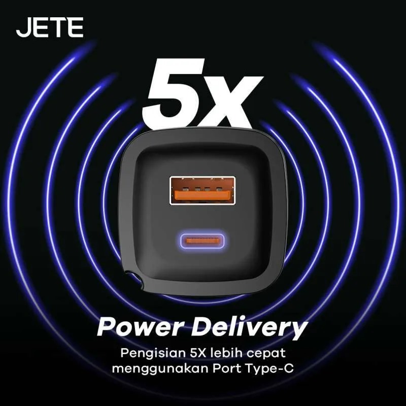 JETE Adaptor E31 30W - USB-C & USB-A Series
