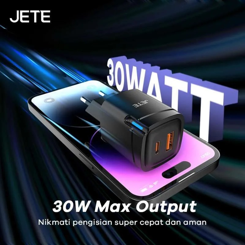 JETE Adaptor E31 30W - USB-C & USB-A Series
