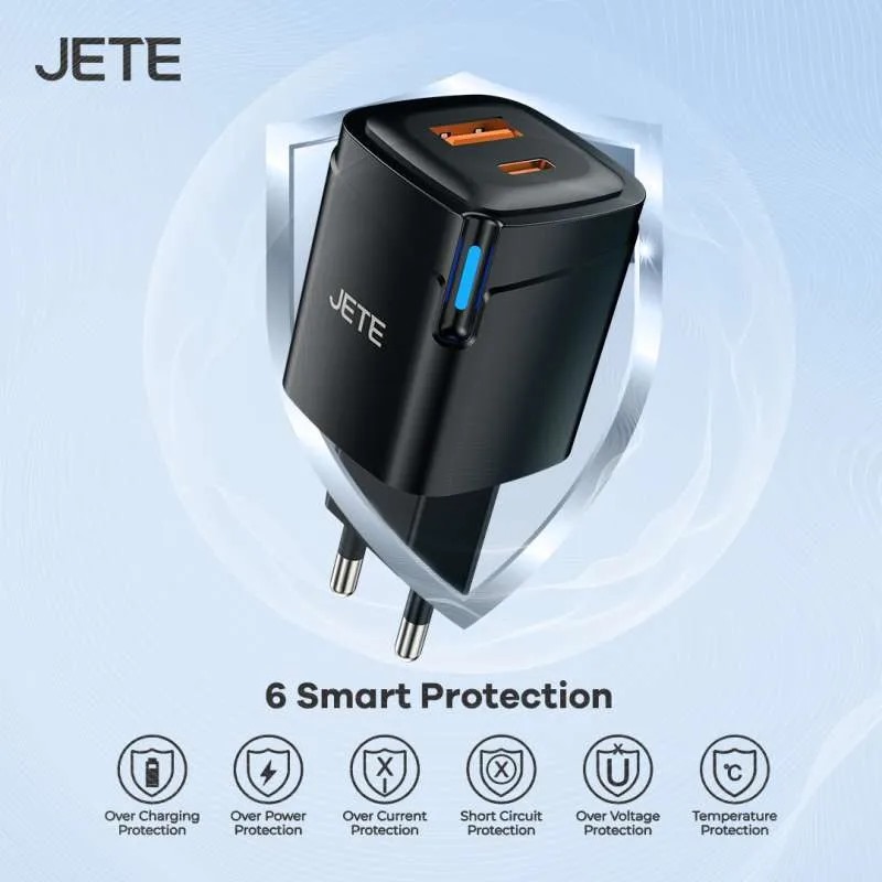 JETE Adaptor E31 30W - USB-C & USB-A Series