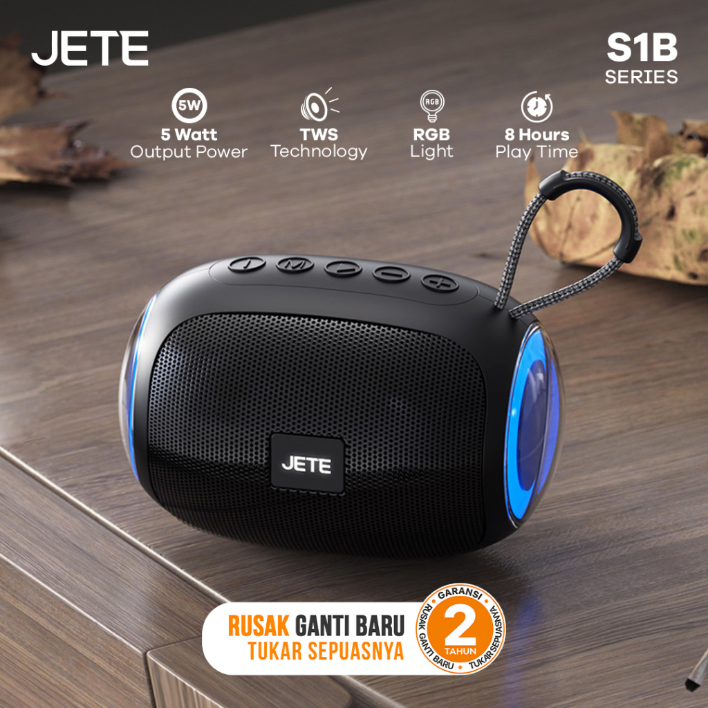 JETE Speaker Bluetooth - S1B * JETE Speaker Bluetooth - S1B *