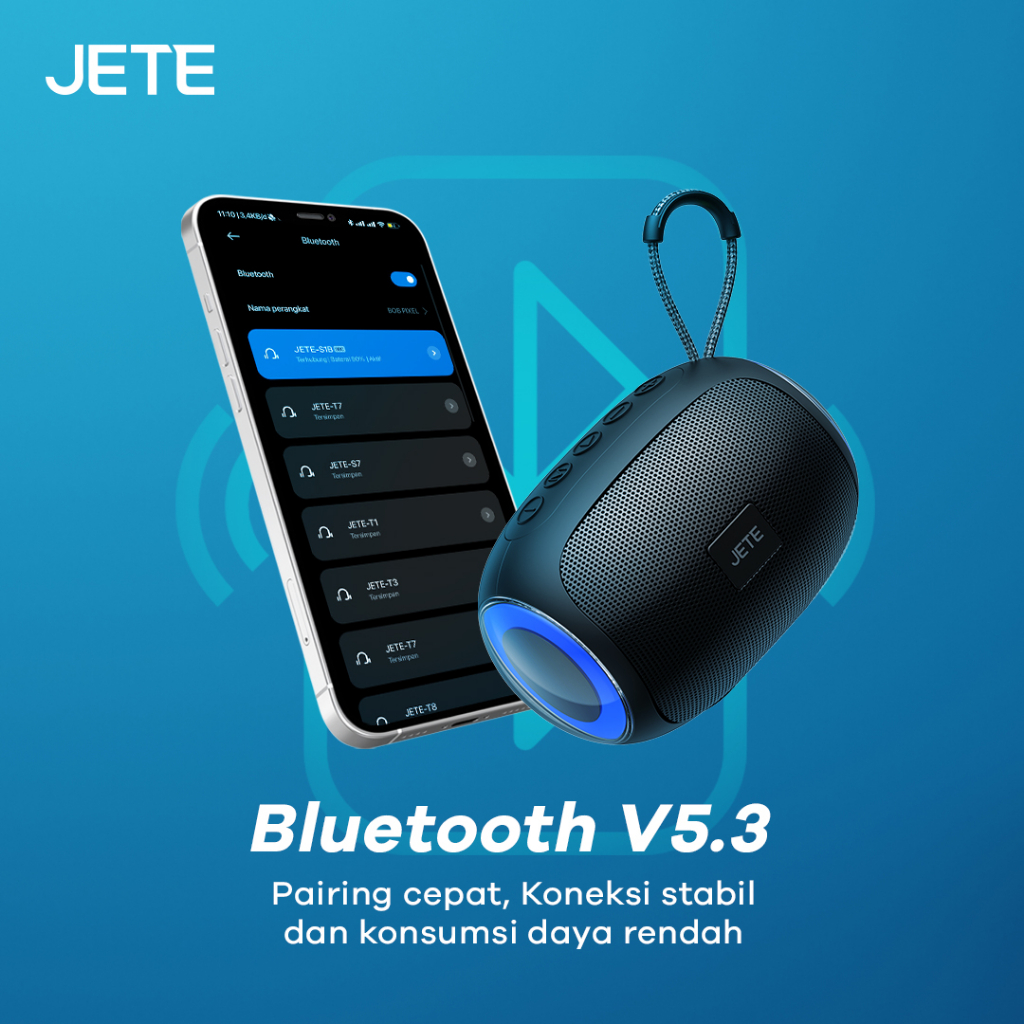 JETE Speaker Bluetooth - S1B * JETE Speaker Bluetooth - S1B *