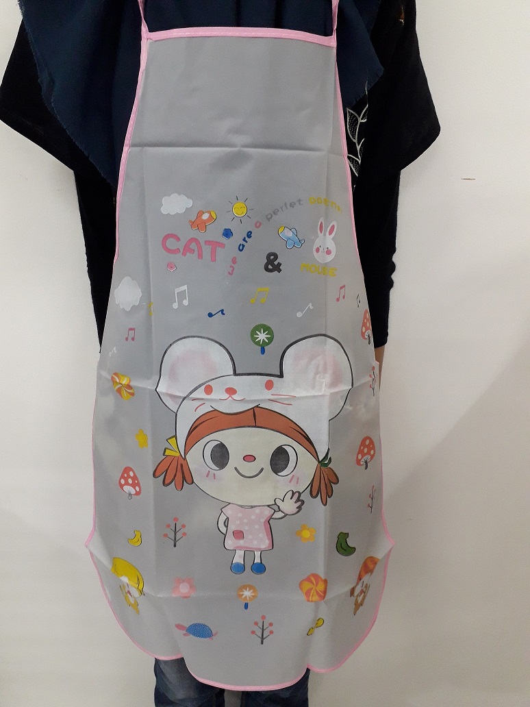 Celemek Masak Karakter Anti Air (Apron)