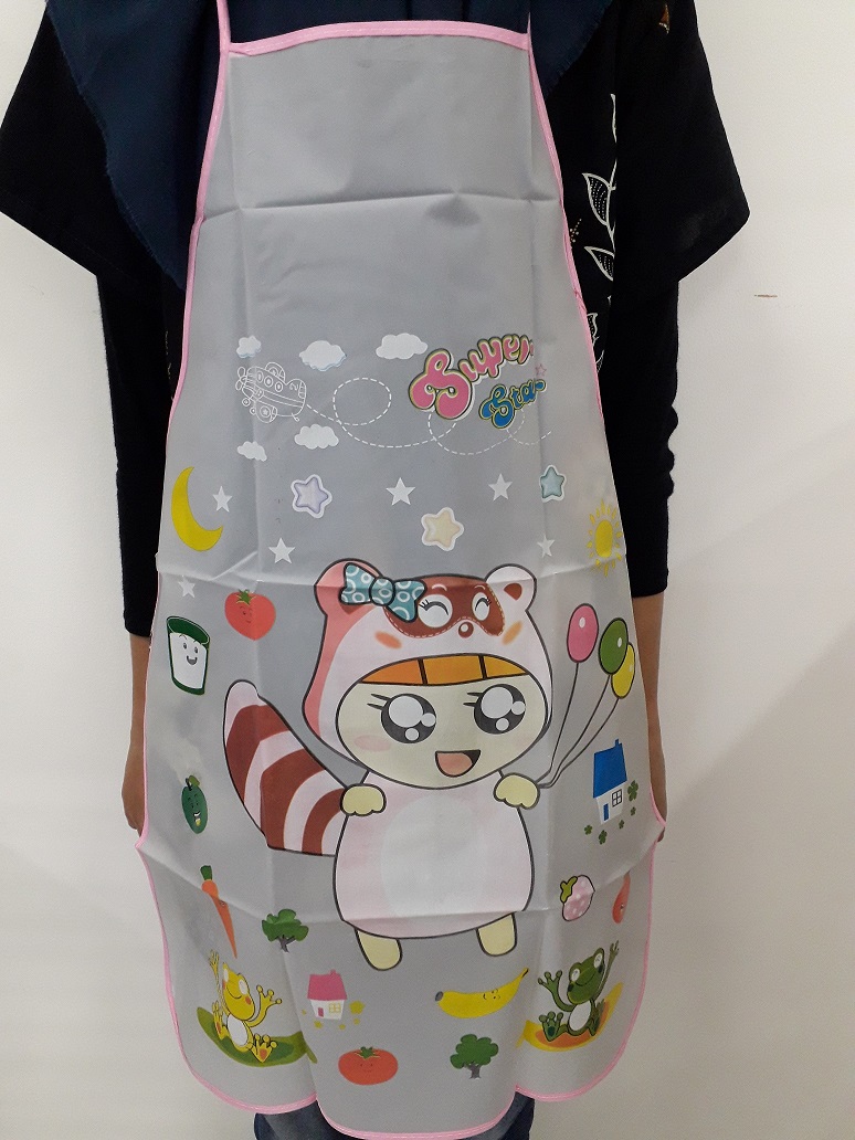 Celemek Masak Karakter Anti Air (Apron)