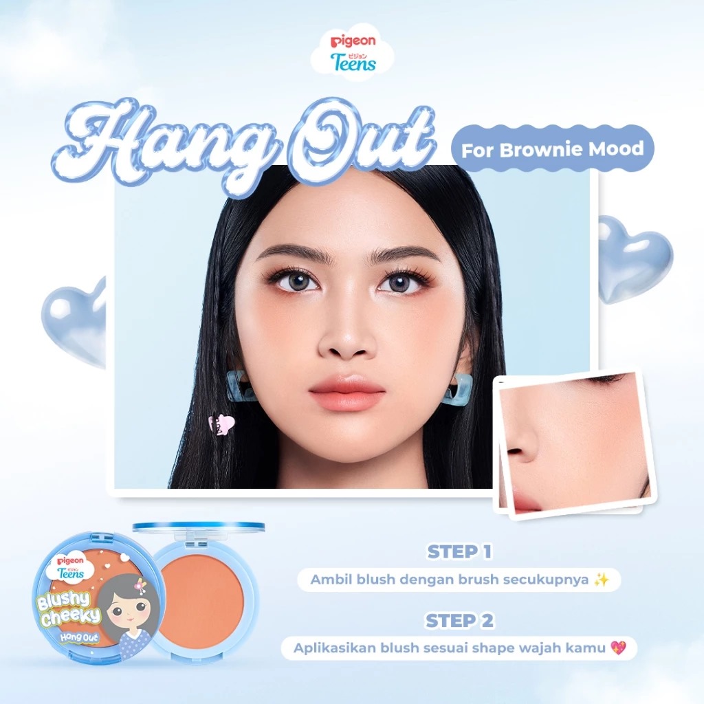 Pigeon Teens Blushy Cheeky 3.4gr - Hang Out