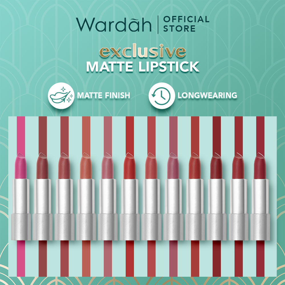 Wardah Exclusive Matte Lipstick 04 Orange *