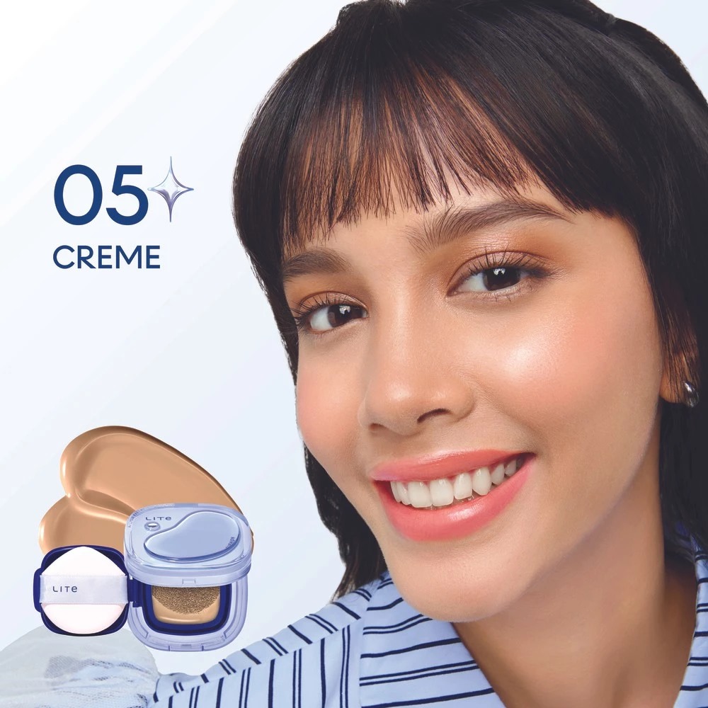 Wardah Lite Skin Filter Cushion 11gr - 05 Crème