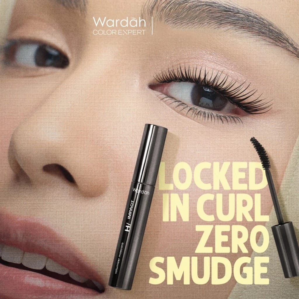 Wardah Hi-Impact Volumizer Mascara 6.5gr