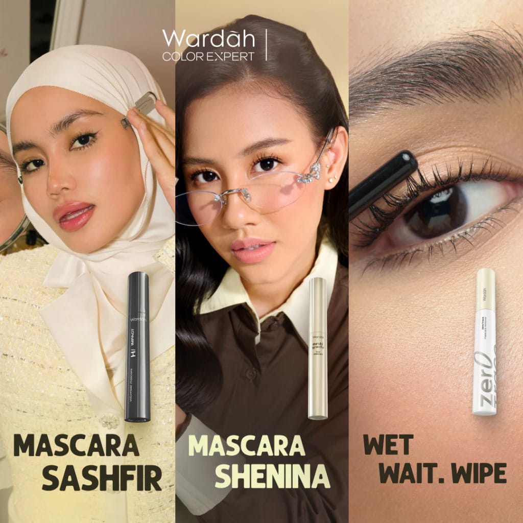Wardah Hi-Impact Volumizer Mascara 6.5gr