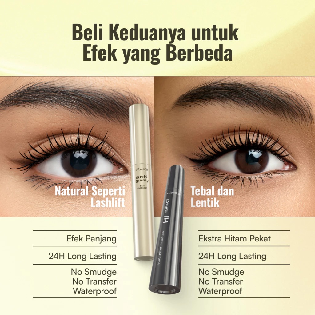 Wardah Hi-Impact Volumizer Mascara 6.5gr