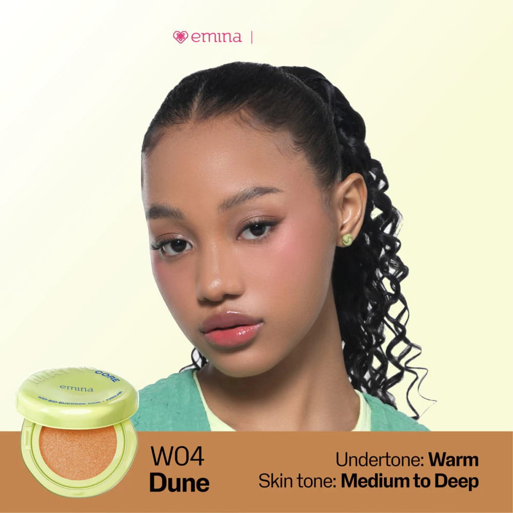 Emina Matte Core Cushion SPF48 PA++++ 13gr - W04 Dune