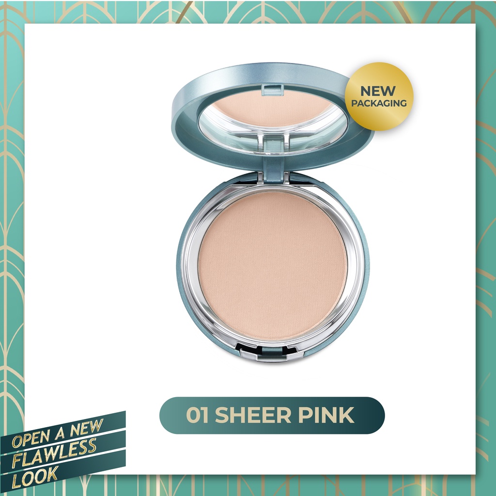 Wardah Exclusive Two Way Cake SPF 15 - 01 Sheer Pink 12g Wardah Exclusive Two Way Cake SPF 15 - 01 Sheer Pink 12g