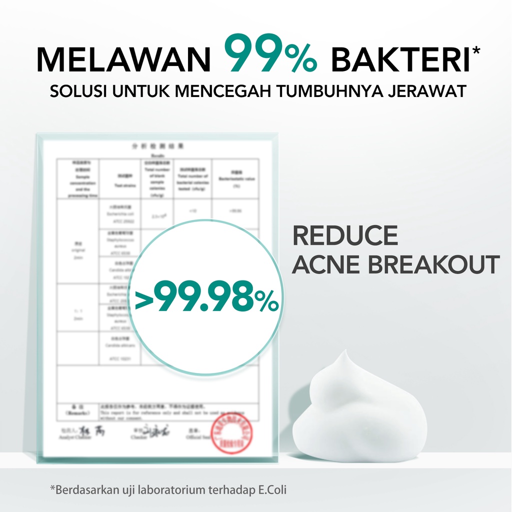 YOU Hy! Amino Bye-Byeteria Anti Bacterial Facial Wash 100gr (Tosca)