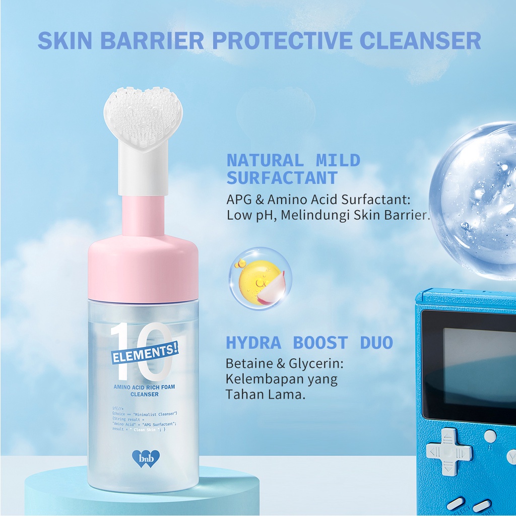 BNB Barenbliss 10 Elements! Amino Acid Rich Foam Cleanser 100ml