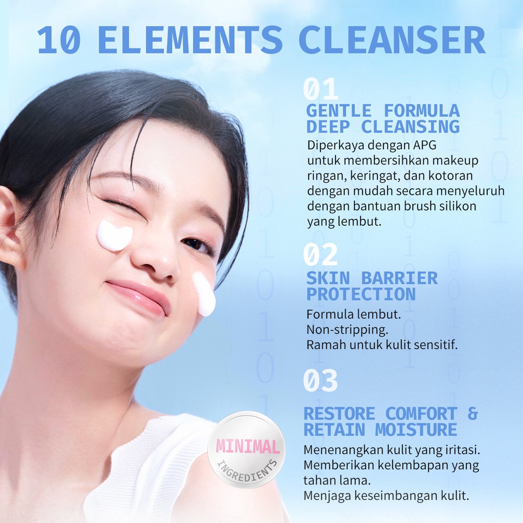 BNB Barenbliss 10 Elements! Amino Acid Rich Foam Cleanser 100ml