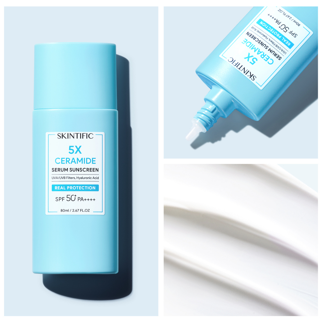Skintific 5X Ceramide Serum Sunscreen SPF50+ PA++++ 80ml